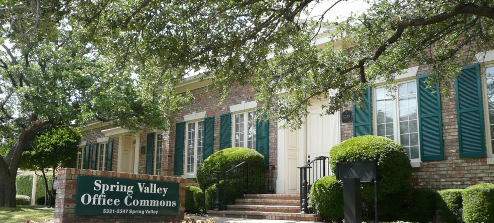 5331-5335 Spring Valley Rd, Dallas, TX en alquiler - Foto del edificio - Imagen 2 de 3