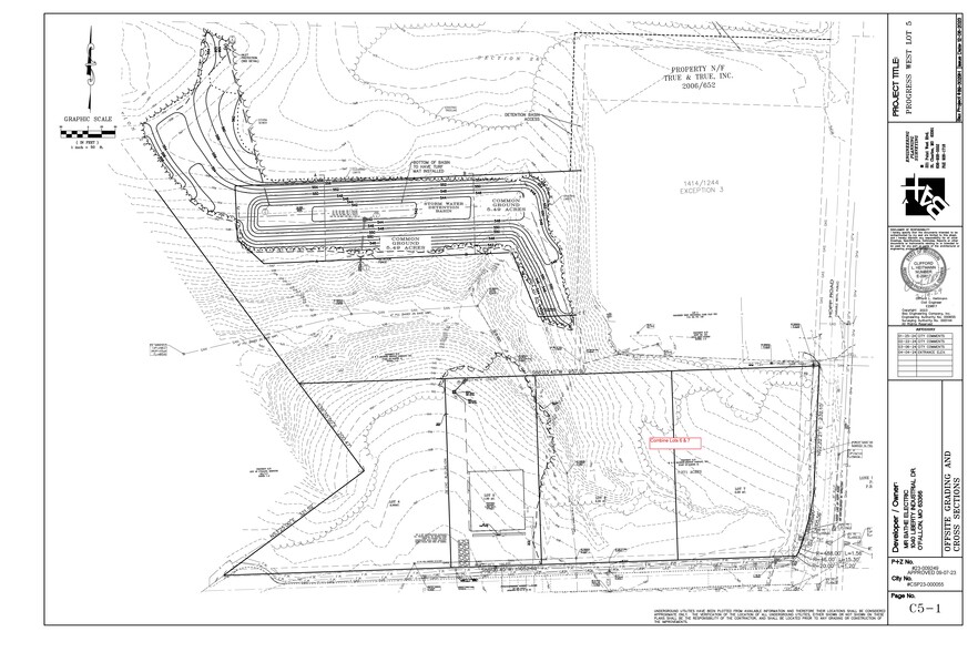 Lot 6 & 7 Progress West, O'Fallon, MO en venta - Plano del sitio - Imagen 2 de 2