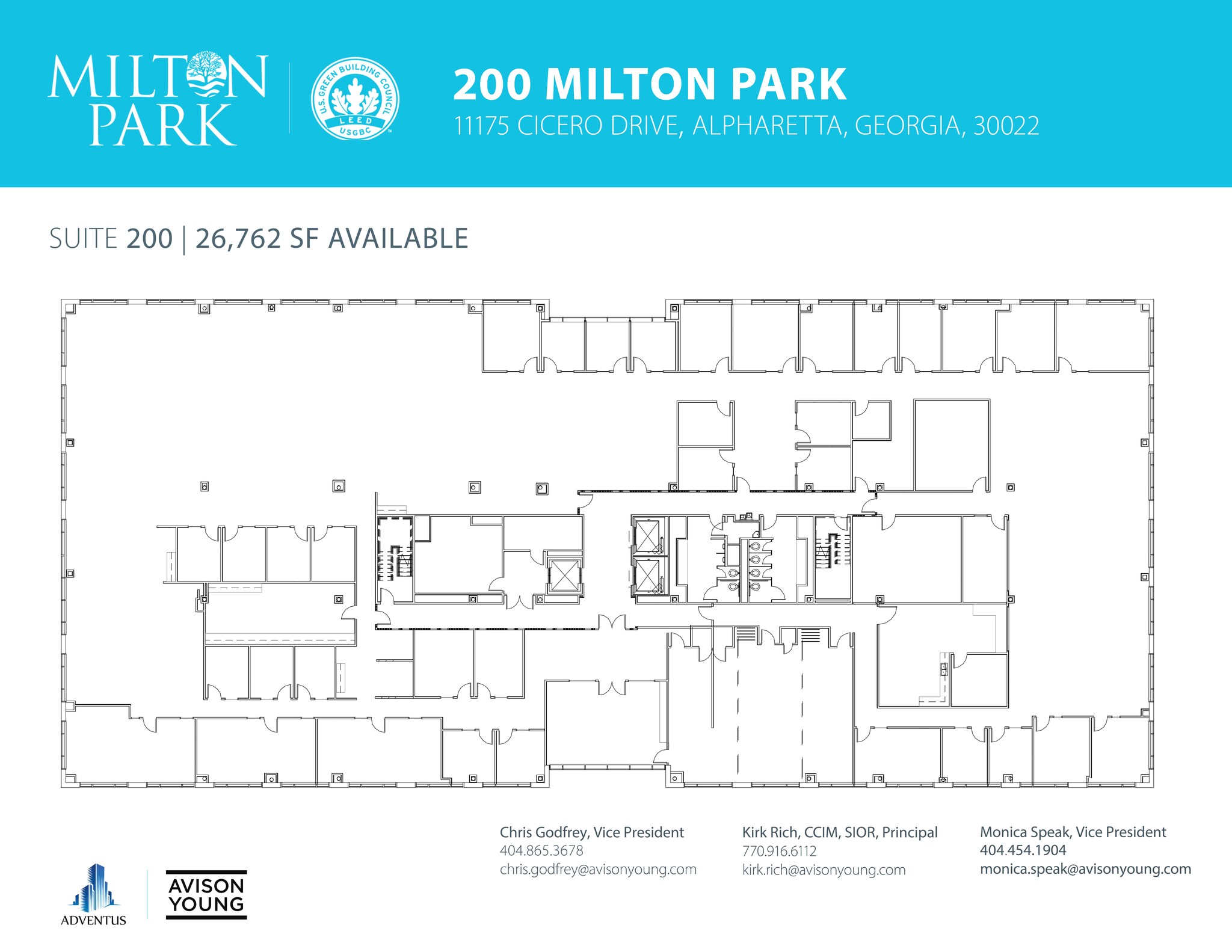 11175 Cicero Dr, Alpharetta, GA en alquiler Plano del sitio- Imagen 1 de 1