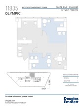 11845 W Olympic Blvd, Los Angeles, CA en alquiler Plano de la planta- Imagen 1 de 1