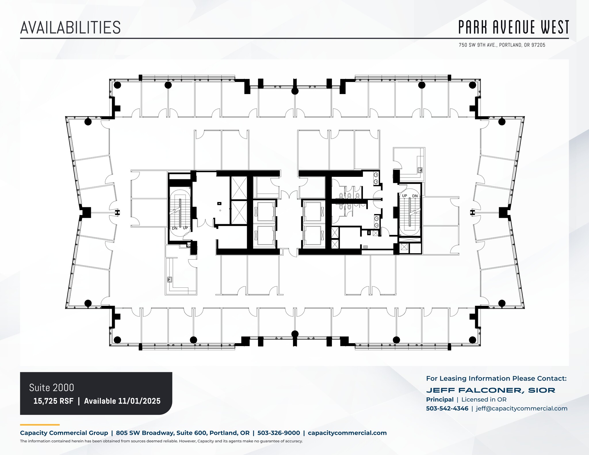 760 SW 9th Ave, Portland, OR en alquiler Plano del sitio- Imagen 1 de 1