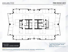 760 SW 9th Ave, Portland, OR en alquiler Plano del sitio- Imagen 1 de 1