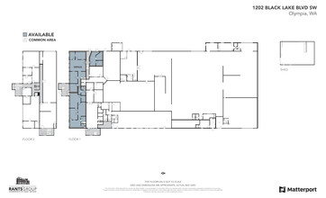 1202 Black Lake Blvd SW, Olympia, WA en alquiler Plano de la planta- Imagen 2 de 17