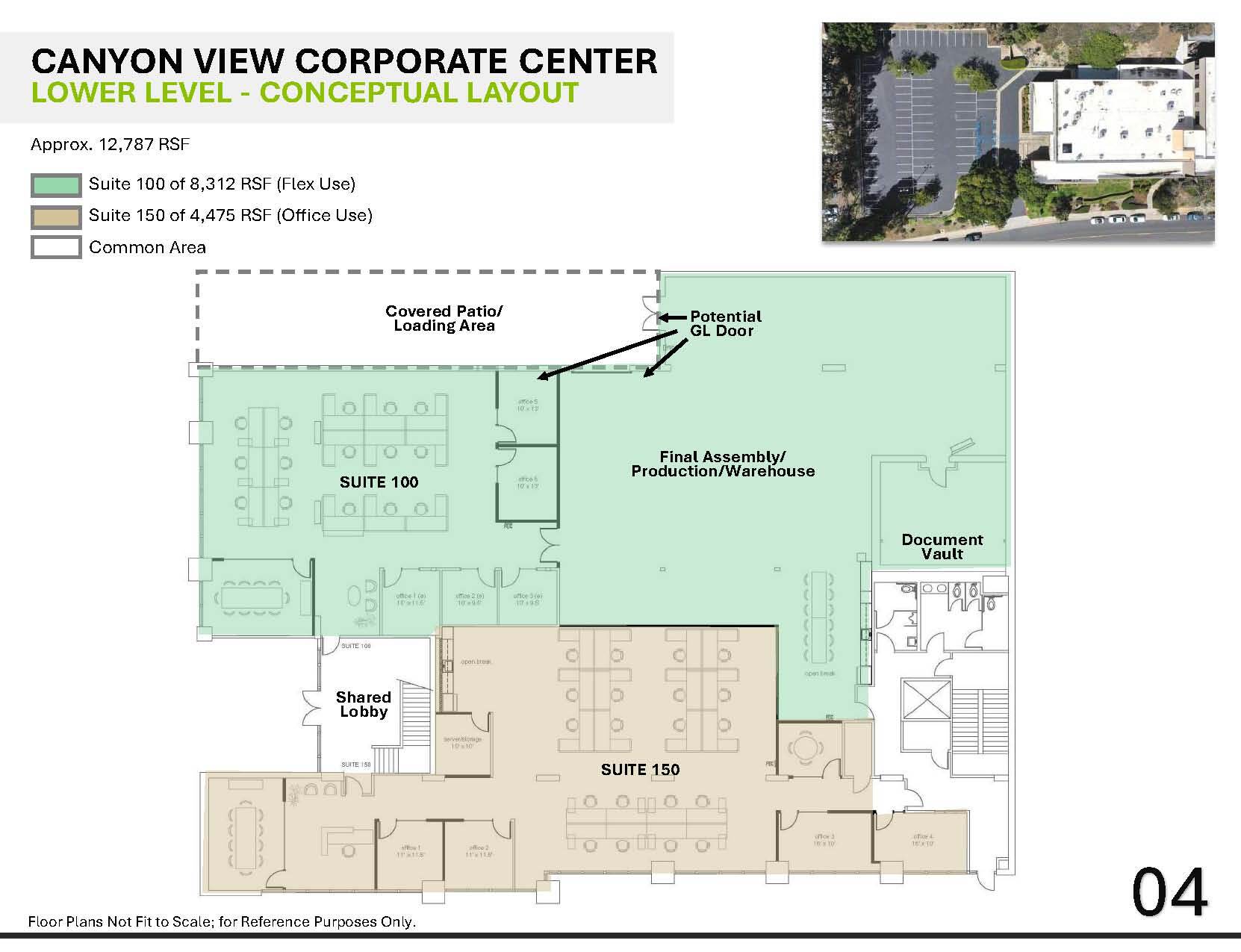 4990 Viewridge Ave, San Diego, CA en alquiler Plano de la planta- Imagen 1 de 2