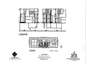 1500 John F Kennedy Blvd, Philadelphia, PA en alquiler Plano de la planta- Imagen 1 de 1