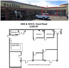 3502-3532 E Grant Rd, Tucson, AZ en alquiler Plano de la planta- Imagen 1 de 1