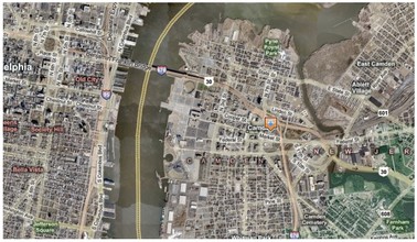 800-840 Cooper St, Camden, NJ - vista aérea  vista de mapa