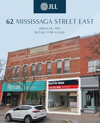 Más detalles de 62 Mississaga St E, Orillia, ON - Local en alquiler