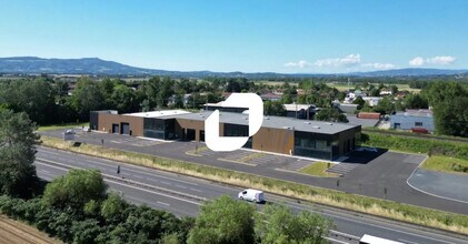 317 Rue Du Vauzel, Ambérieux, RHO - Aérea vista de mapa