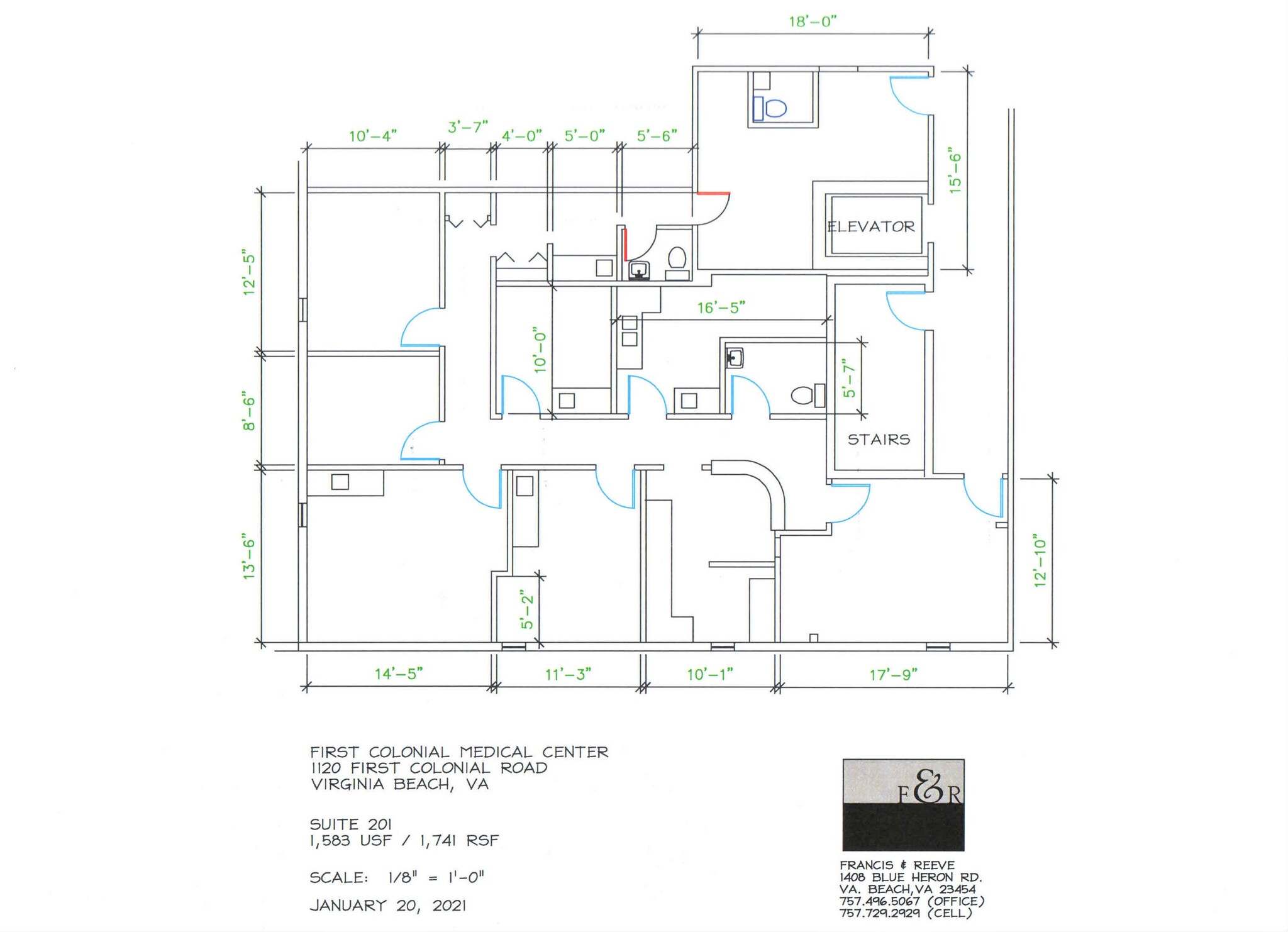 1120 First Colonial Rd, Virginia Beach, VA en venta Plano de la planta- Imagen 1 de 1