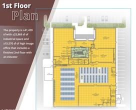 901 Grier Dr, Las Vegas, NV en alquiler Plano de la planta- Imagen 2 de 2