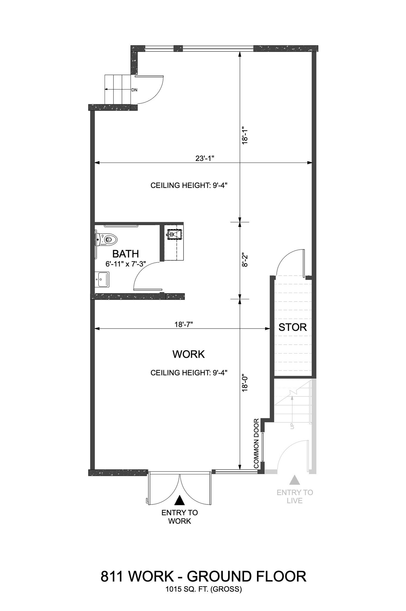 807-813 Folger Ave, Berkeley, CA en alquiler Plano de la planta- Imagen 1 de 23