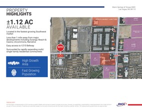 SWC Of Warm Springs & Tenaya, Las Vegas, NV - VISTA AÉREA  vista de mapa - Image1