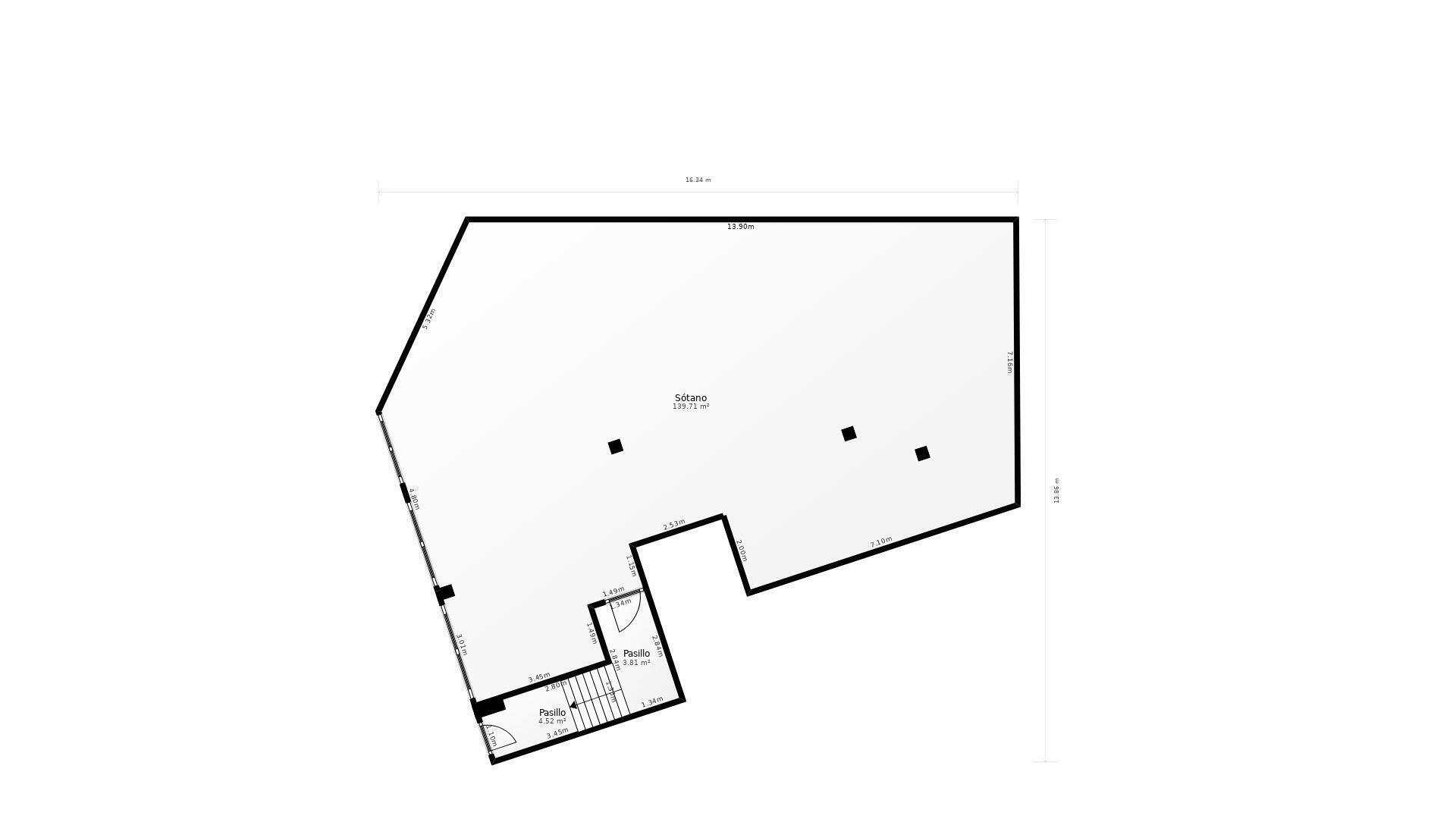 Edificio residencial en Mojados, Valladolid en venta Plano de la planta- Imagen 1 de 13