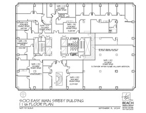 500 E Main St, Norfolk, VA en alquiler Plano de la planta- Imagen 1 de 1