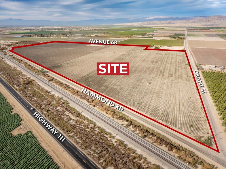 NWC Grant St & Hammond rd, Mecca, CA en venta - Vista aérea - Imagen 1 de 2