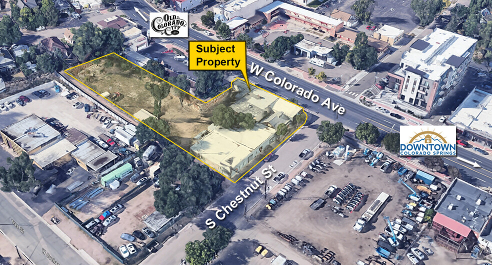 603 W Colorado Ave, Colorado Springs, CO en alquiler - Foto del edificio - Imagen 2 de 3