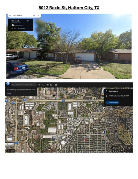 5012 Roxie St, Haltom City, TX en venta - Foto principal - Imagen 1 de 1