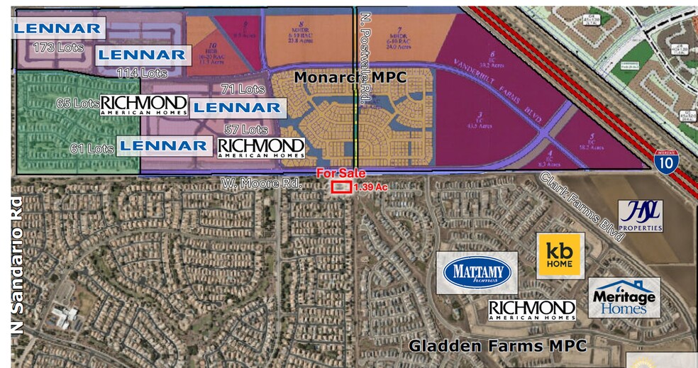 11033 W. Moore Road, Marana, AZ en venta - Plano del sitio - Imagen 2 de 6