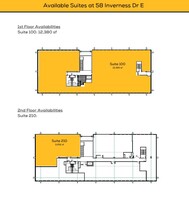 58 Inverness Dr E, Englewood, CO en venta Plano de la planta- Imagen 2 de 2