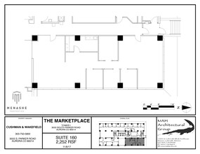 3025 S Parker Rd, Aurora, CO en alquiler Plano de la planta- Imagen 1 de 1