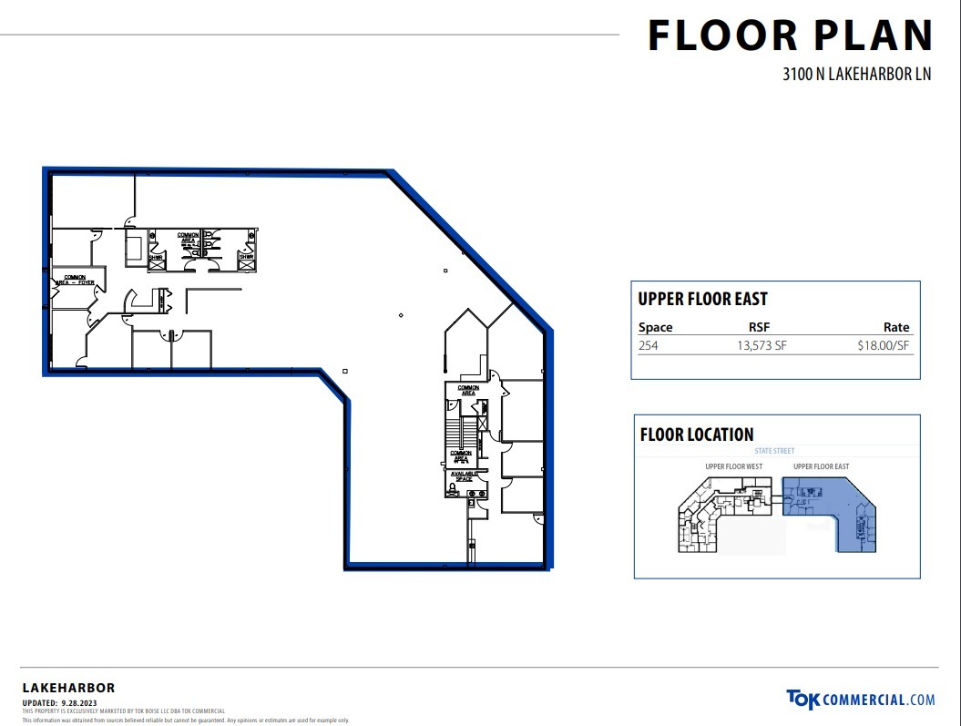 3050-3250 N Lakeharbor Ln, Boise, ID en alquiler Plano de la planta- Imagen 1 de 1