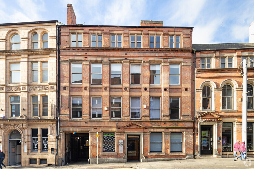 20 Fletcher Gate, Nottingham en alquiler - Foto del edificio - Imagen 1 de 17