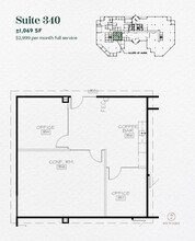 11201 N Tatum Blvd, Phoenix, AZ en alquiler Plano de la planta- Imagen 1 de 6