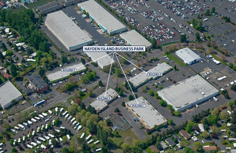 2511-2527 N Hayden Island Dr, Portland, OR - VISTA AÉREA  vista de mapa - Image1