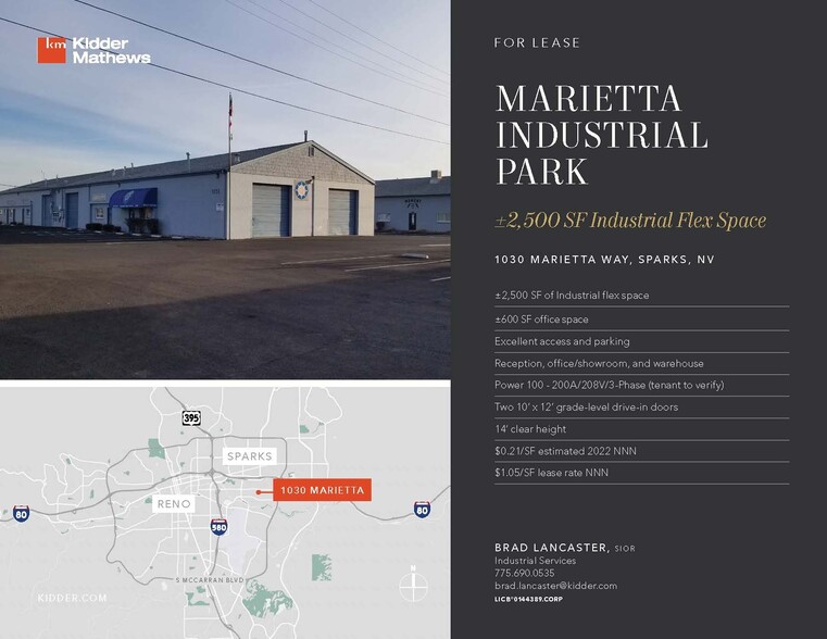 1050-1080 Marietta Way, Sparks, NV en alquiler - Foto del edificio - Imagen 1 de 7