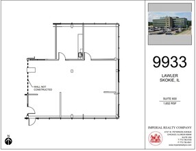 9933 Lawler Ave, Skokie, IL en alquiler Plano de la planta- Imagen 1 de 1