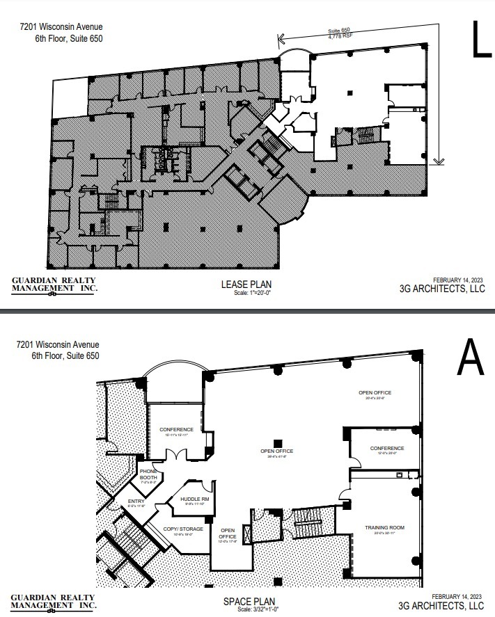 7201 Wisconsin Ave, Bethesda, MD en alquiler Plano de la planta- Imagen 1 de 1