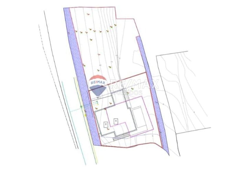 Terreno en Moaña, Pontevedra en venta - Plano de la planta - Imagen 3 de 9