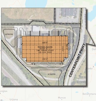 Más detalles para 0 CENTERPOINT Pky, Pontiac, MI - Nave en alquiler