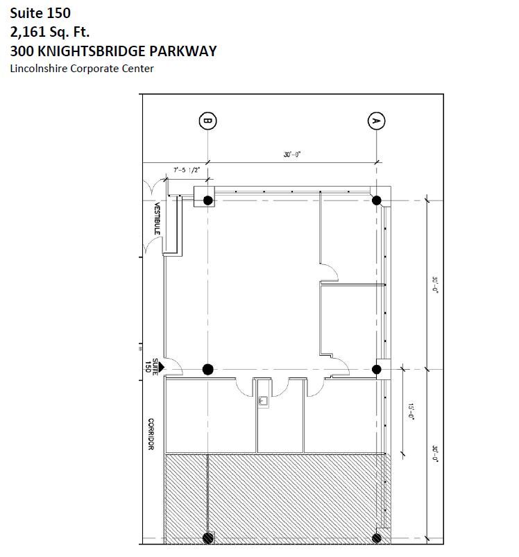 1 Overlook Pt, Lincolnshire, IL en alquiler Plano de la planta- Imagen 1 de 1