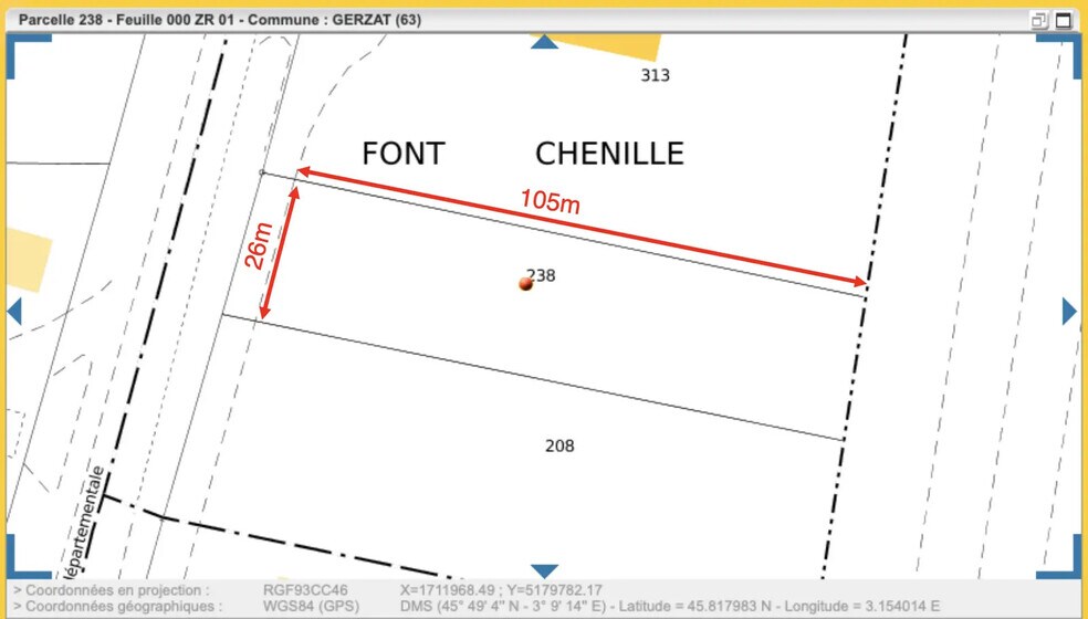 Boulevard François Mitterrand, Gerzat en alquiler - Plano de la planta - Imagen 3 de 4