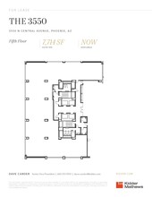 3550 N Central Ave, Phoenix, AZ en alquiler Plano de la planta- Imagen 1 de 1