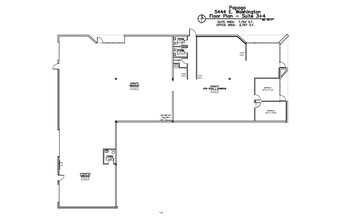 5444 E Washington St, Phoenix, AZ en alquiler Plano de la planta- Imagen 1 de 1