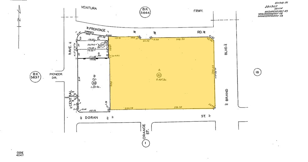 611 N Brand Blvd, Glendale, CA en alquiler - Plano de solar - Imagen 2 de 21