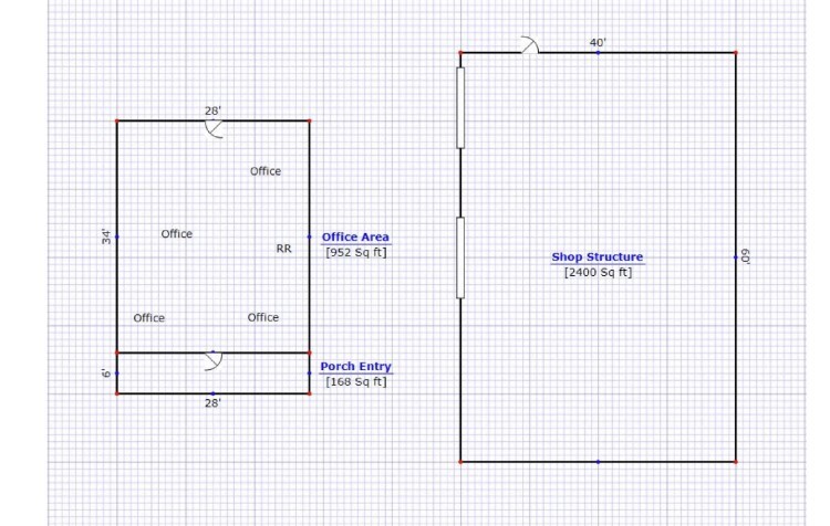 9433 Mansfield Rd, Shreveport, LA en venta - Plano de la planta - Imagen 2 de 3