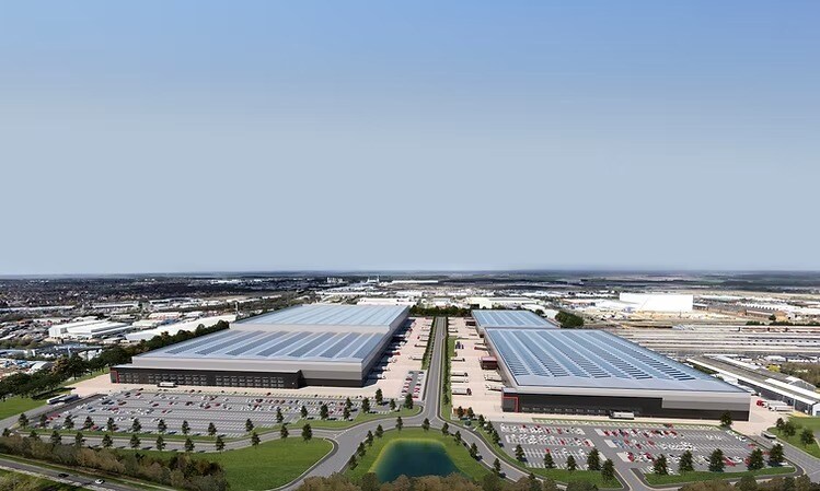 Weldon Rd, Corby en alquiler - Vista aérea - Imagen 2 de 3