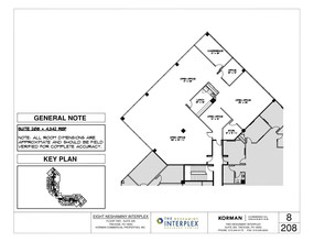 8 Neshaminy Interplex, Trevose, PA en alquiler Plano de la planta- Imagen 2 de 2