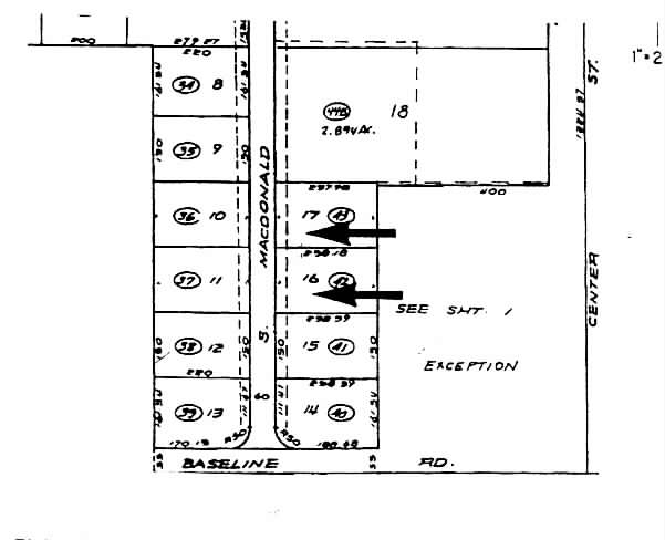 1905 S MacDonald Dr, Mesa, AZ en alquiler - Plano de solar - Imagen 2 de 3