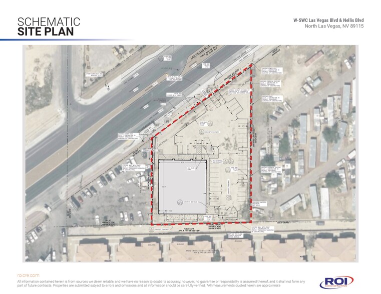 Nellis Boulevard Blvd, Las Vegas, NV en alquiler - Vista aérea - Imagen 1 de 1