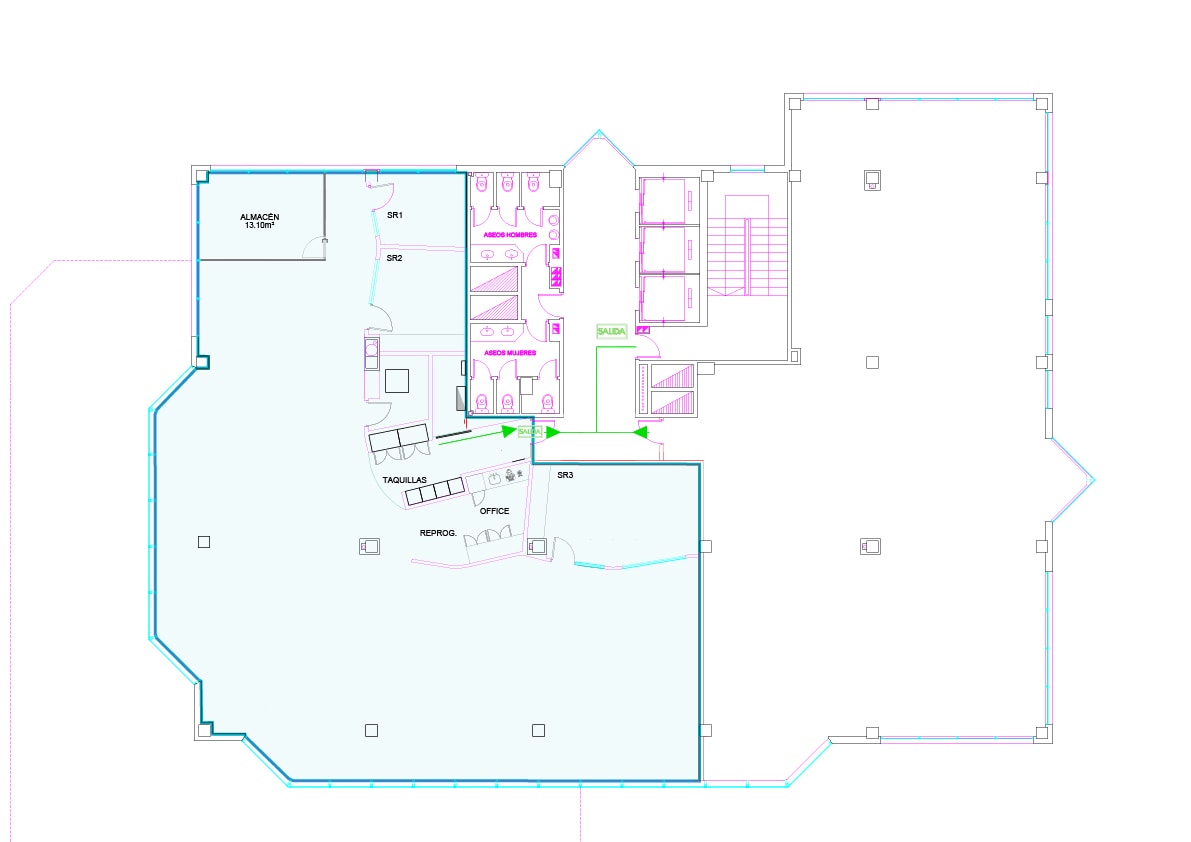 Calle de Emilio Vargas, 1, Madrid, Madrid en alquiler Plano de planta tipo- Imagen 1 de 1