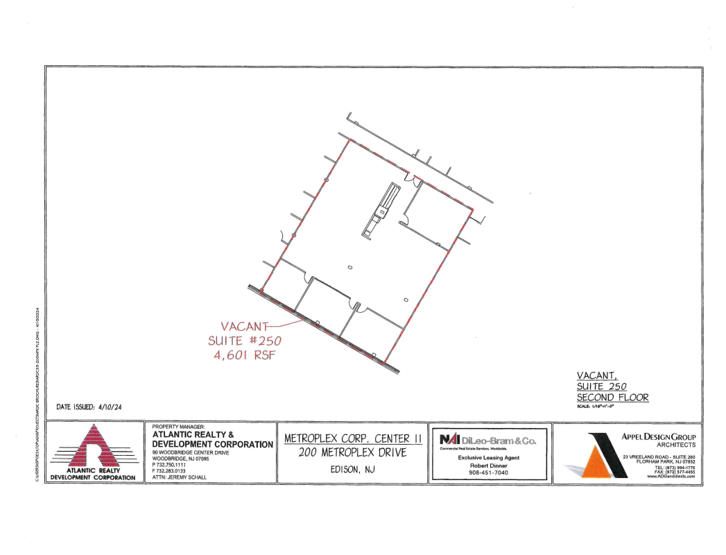 200 Metroplex Dr, Edison, NJ en alquiler Plano de la planta- Imagen 1 de 1