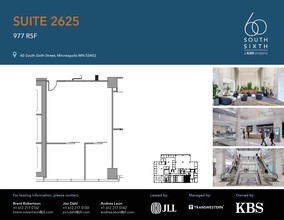 60 S 6th St, Minneapolis, MN en alquiler Plano de la planta- Imagen 1 de 1