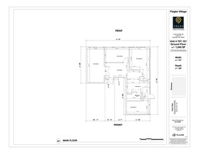 707 NE 3rd Ave, Fort Lauderdale, FL en alquiler Plano del sitio- Imagen 1 de 1