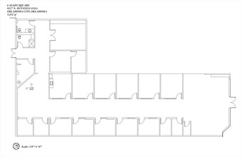 9201 N Pennsylvania Ave, Oklahoma City, OK en alquiler Plano del sitio- Imagen 1 de 1