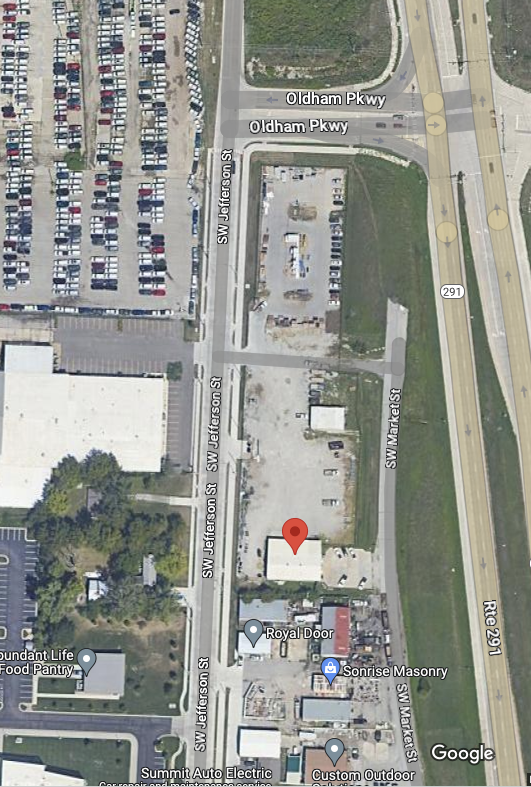 1210 SW Market St, Lees Summit, MO en alquiler Vista aérea- Imagen 1 de 3